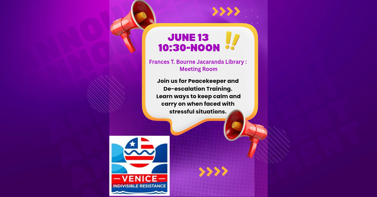 Volunteer Opportunities, Events, and Petitions Near Me · Venice